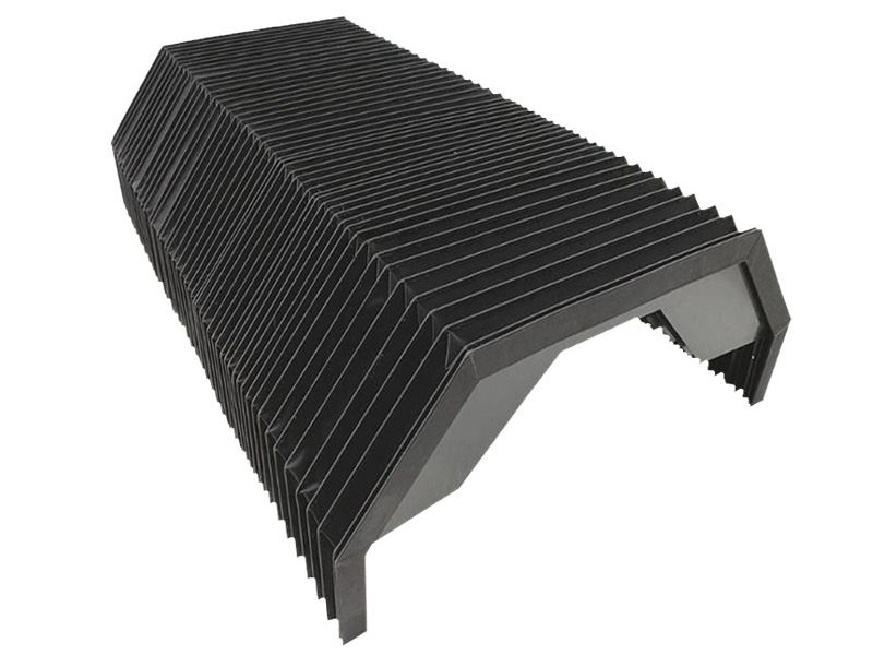 Organ Style Machine Tool Guide Rail Protective Cover
