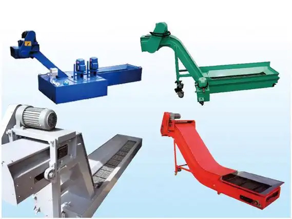 Elevating Chain Plate Chip Conveyor