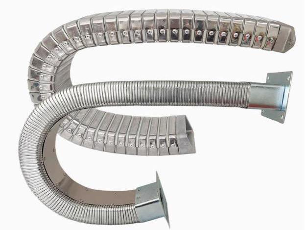 Rectangular Metal Hose